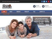 Tablet Screenshot of floorsavers.com