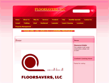 Tablet Screenshot of floorsavers.org